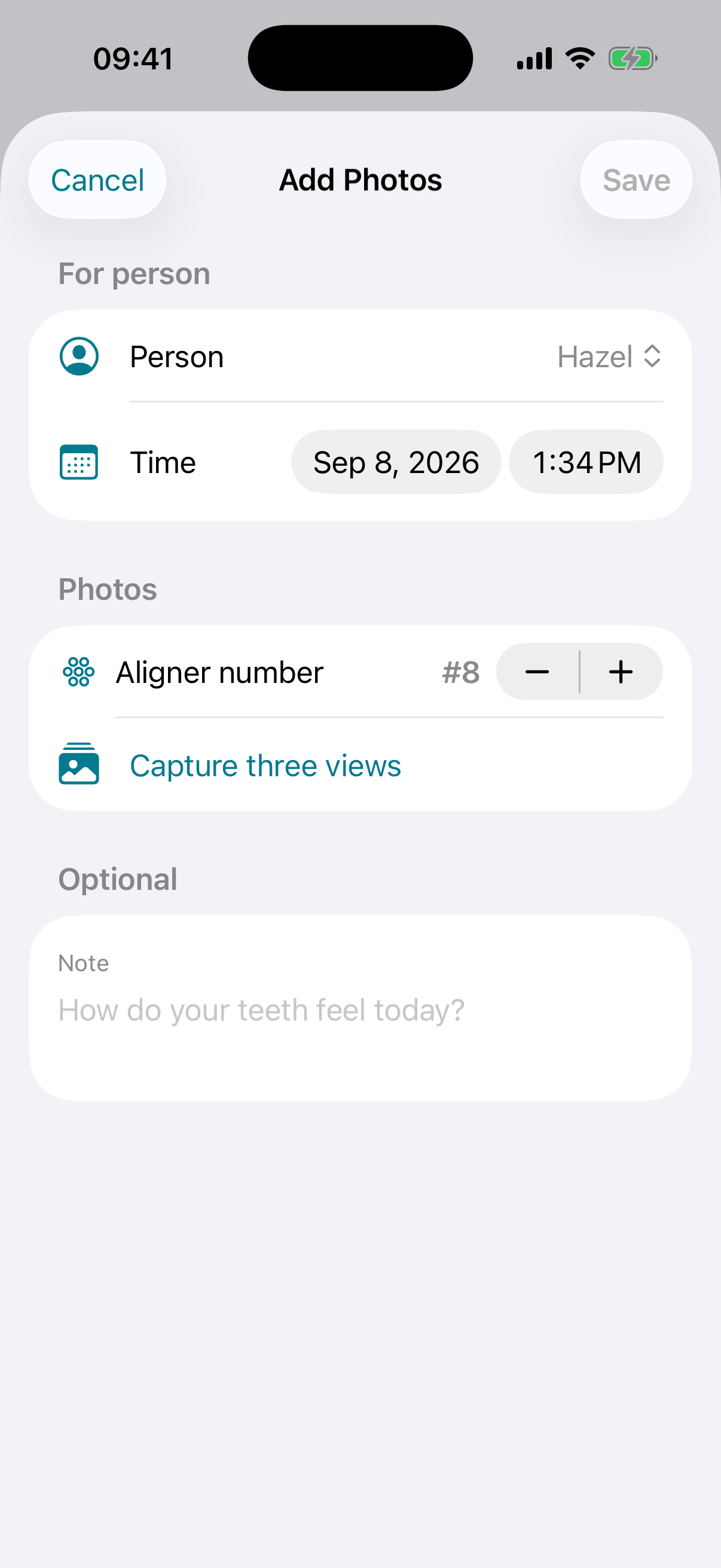 Take your first progress photo set