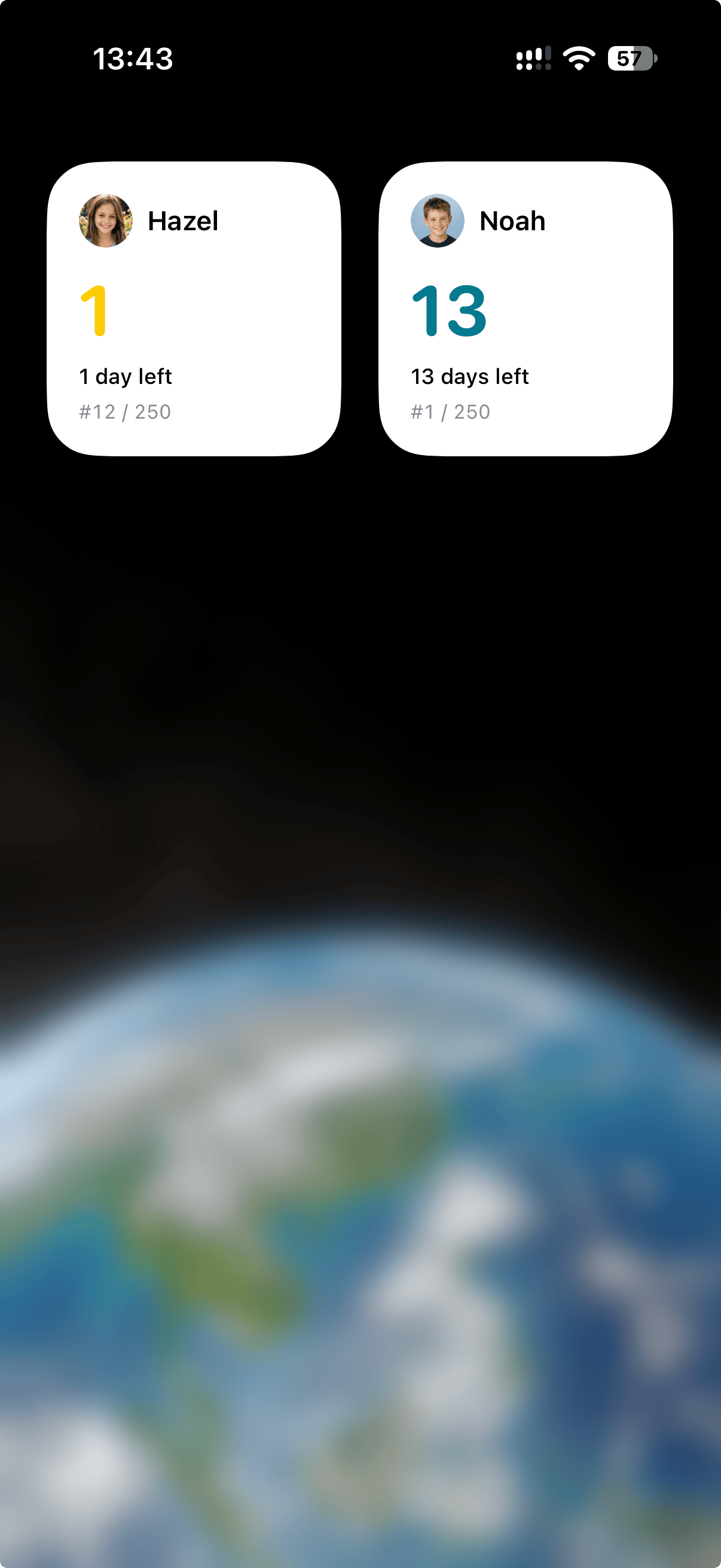 Home Screen widget